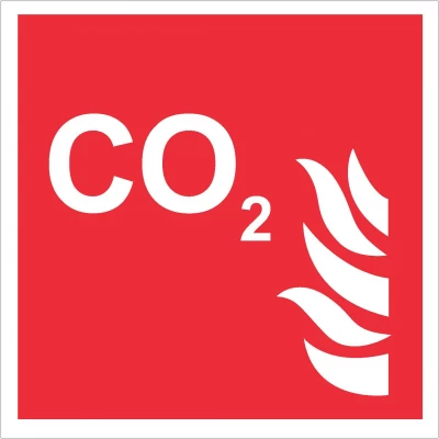 Знак СО2 (углекислый газ)