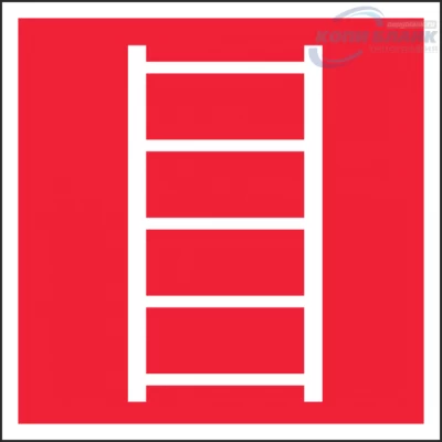 Знак Пожарная лестница